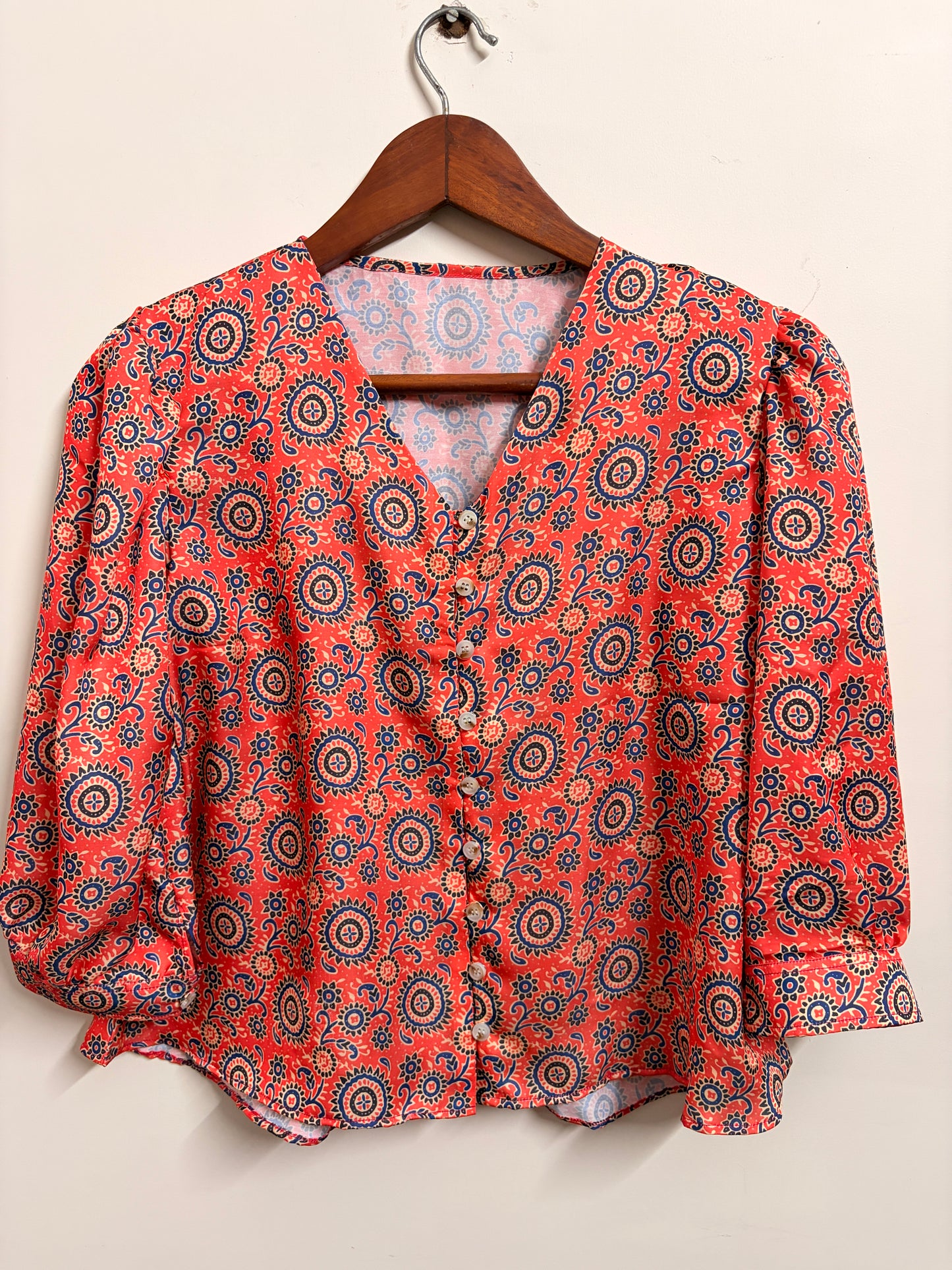 Surkh Mitti Modal Muslin Shirt