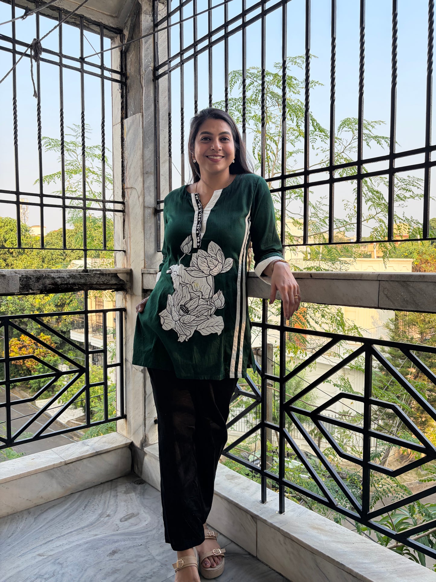 Serenity set dark green