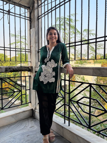 Serenity set dark green